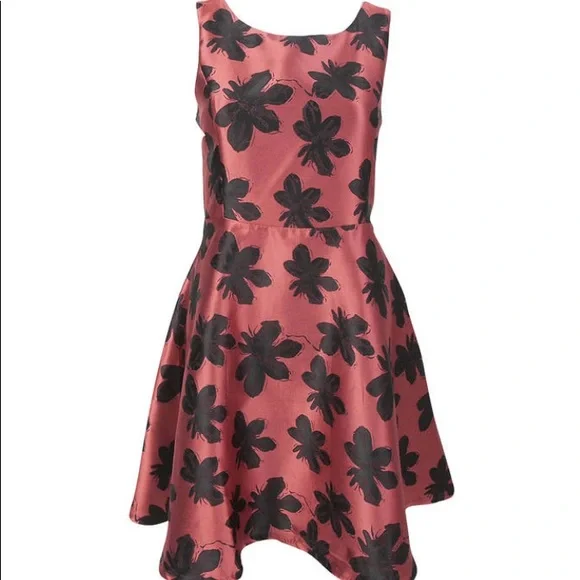 Rhyme Los Angeles Penelope Floral Cocktail Dress - Picture 2 of 7